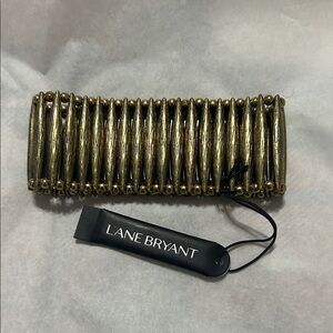 Lane Bryant Metallic Gold Bracelet